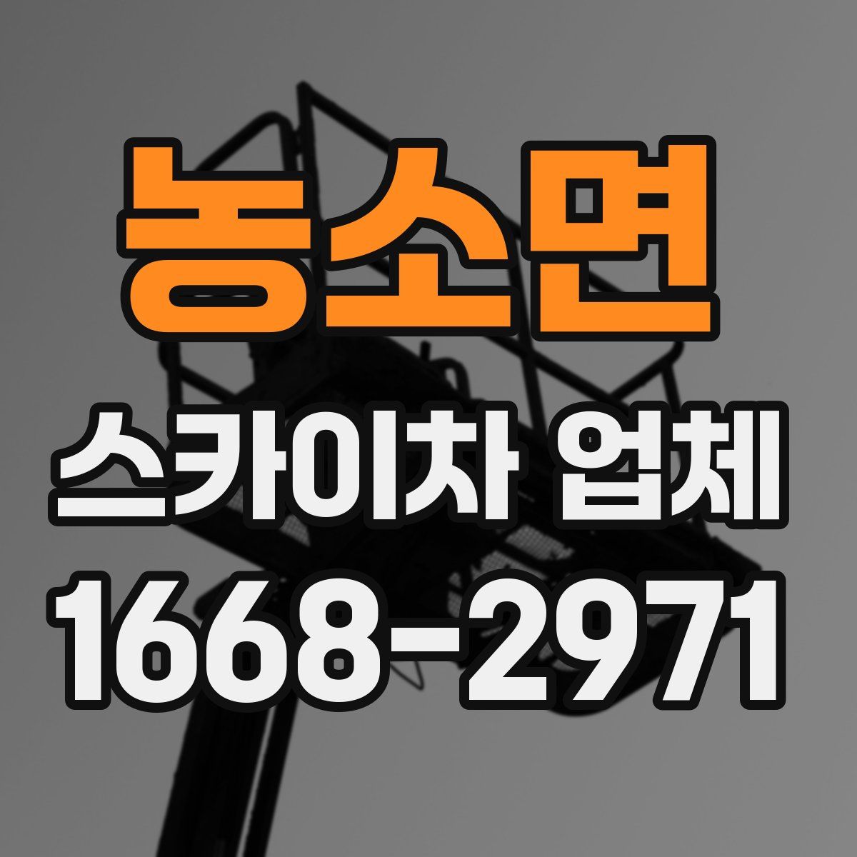 농소면 스카이차 업체