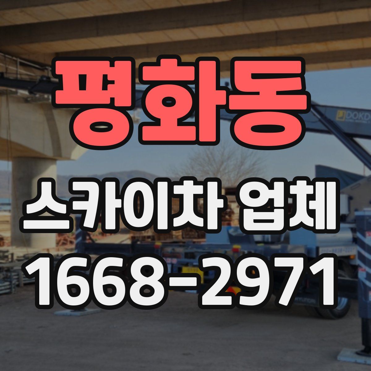 평화동 스카이차 업체