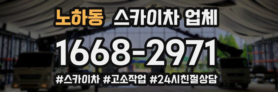 노하동 스카이차 업체