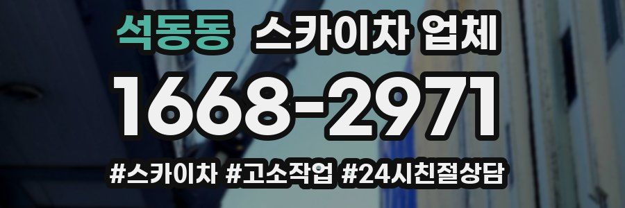 석동동 스카이차 업체