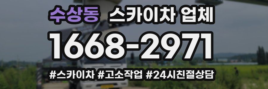 수상동 스카이차 업체