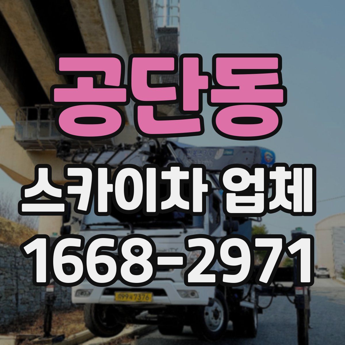 공단동 스카이차 업체