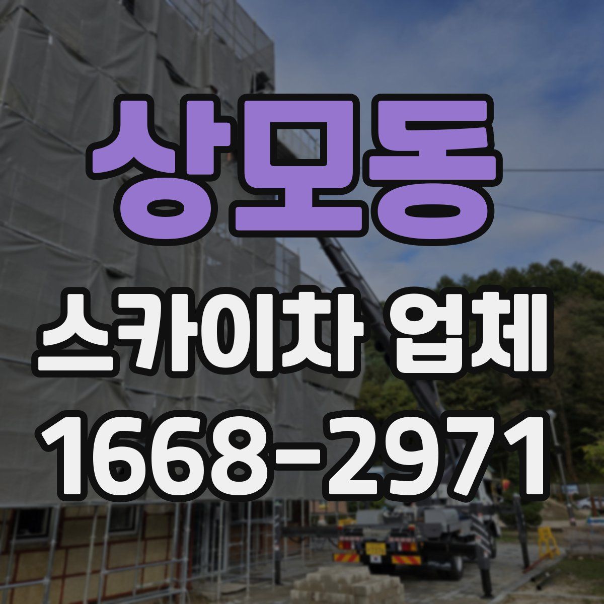 상모동 스카이차 업체