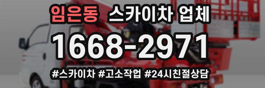임은동 스카이차 업체