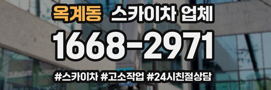 옥계동 스카이차 업체