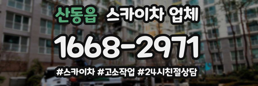 산동읍 스카이차 업체