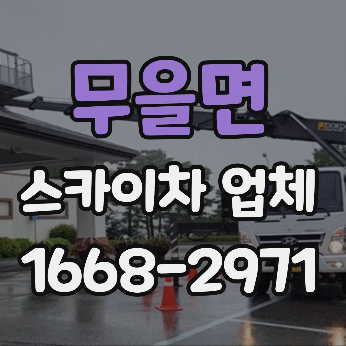 무을면 스카이차 업체