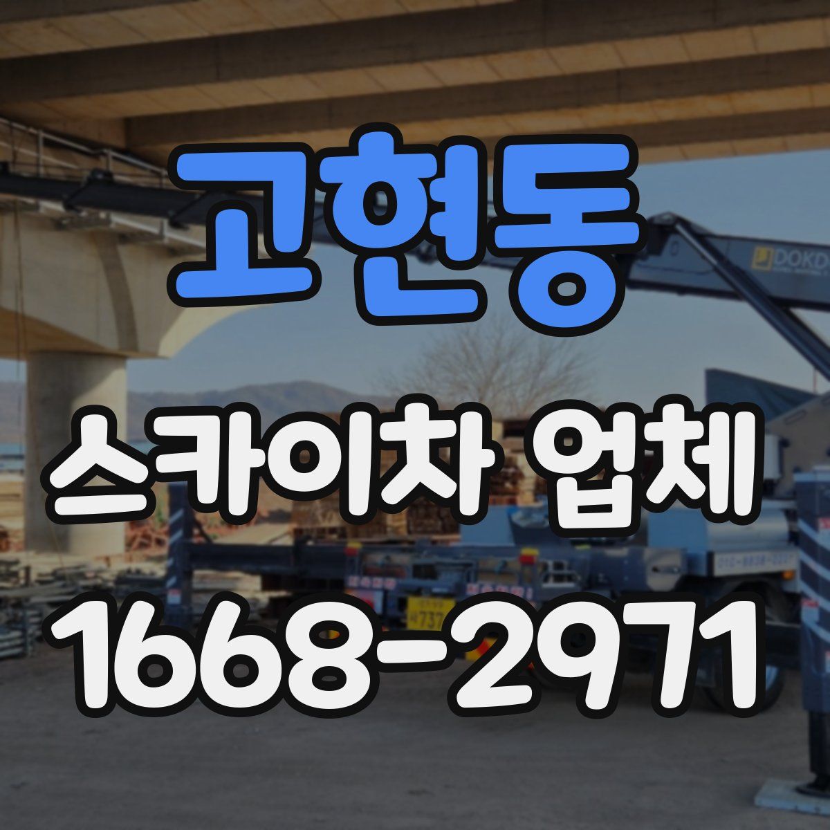고현동 스카이차 업체