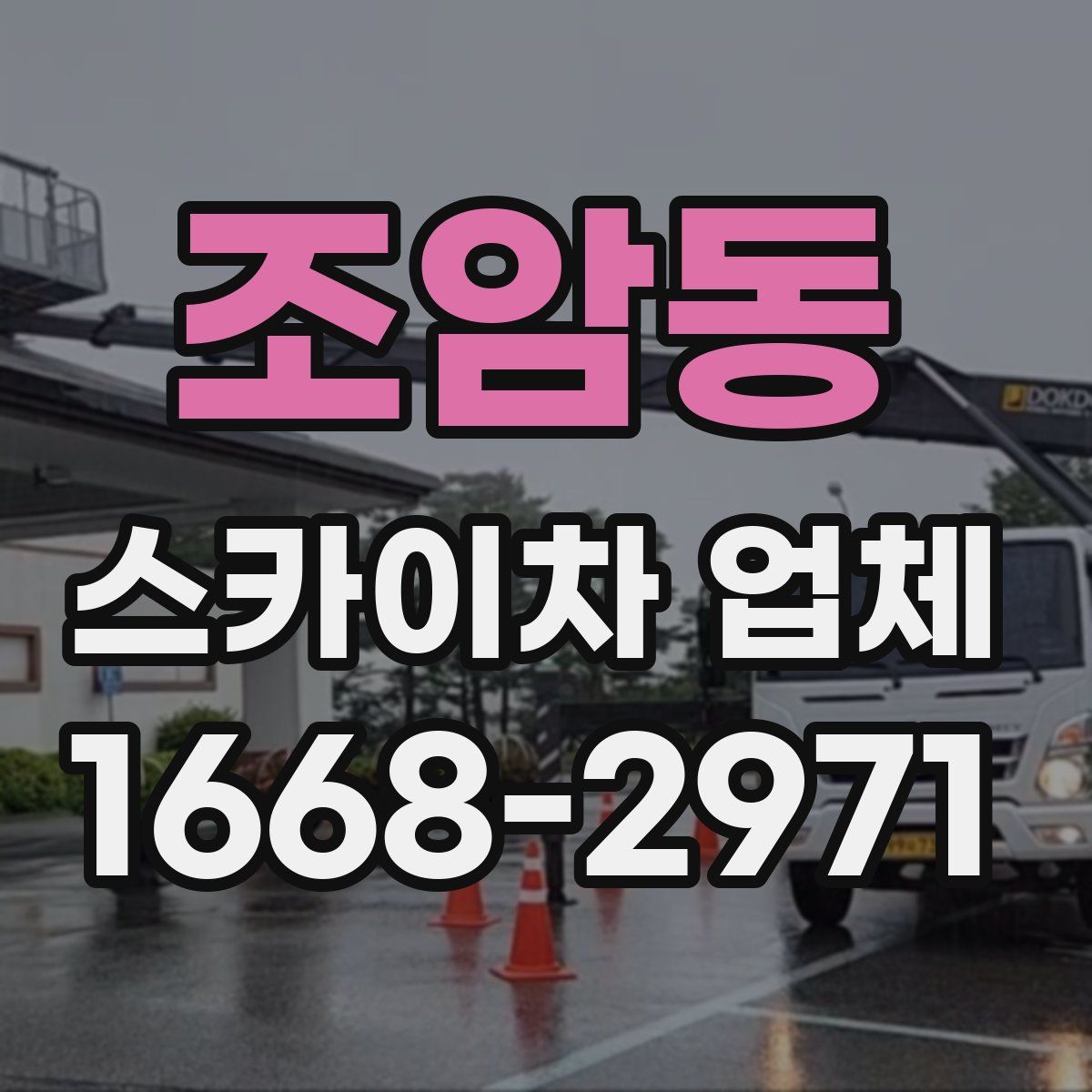 조암동 스카이차 업체