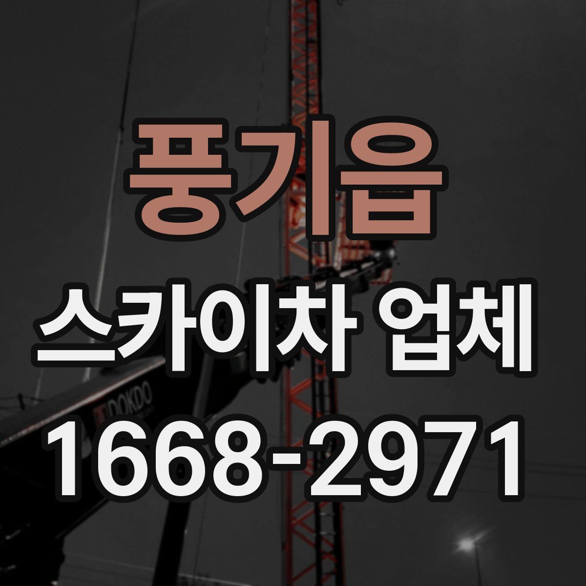 풍기읍 스카이차 업체