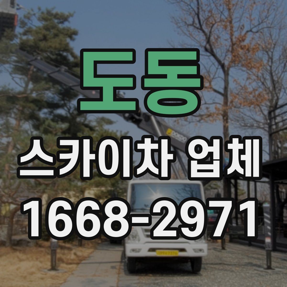 도동 스카이차 업체 찾는 방법과 문의 요령
