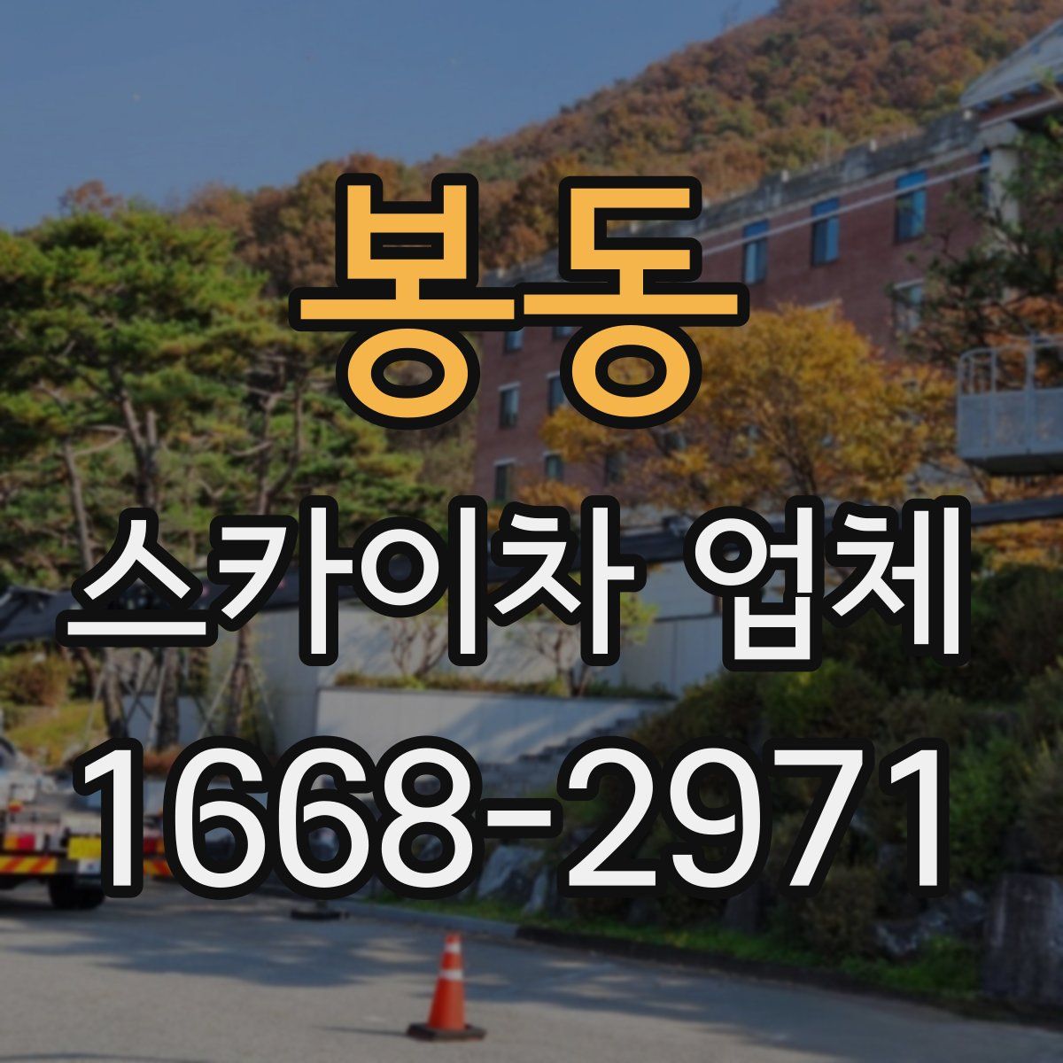 봉동 스카이차 업체