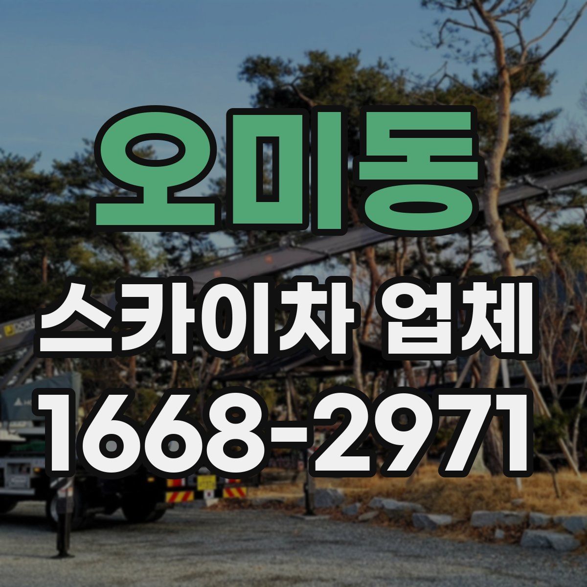 오미동 스카이차 업체