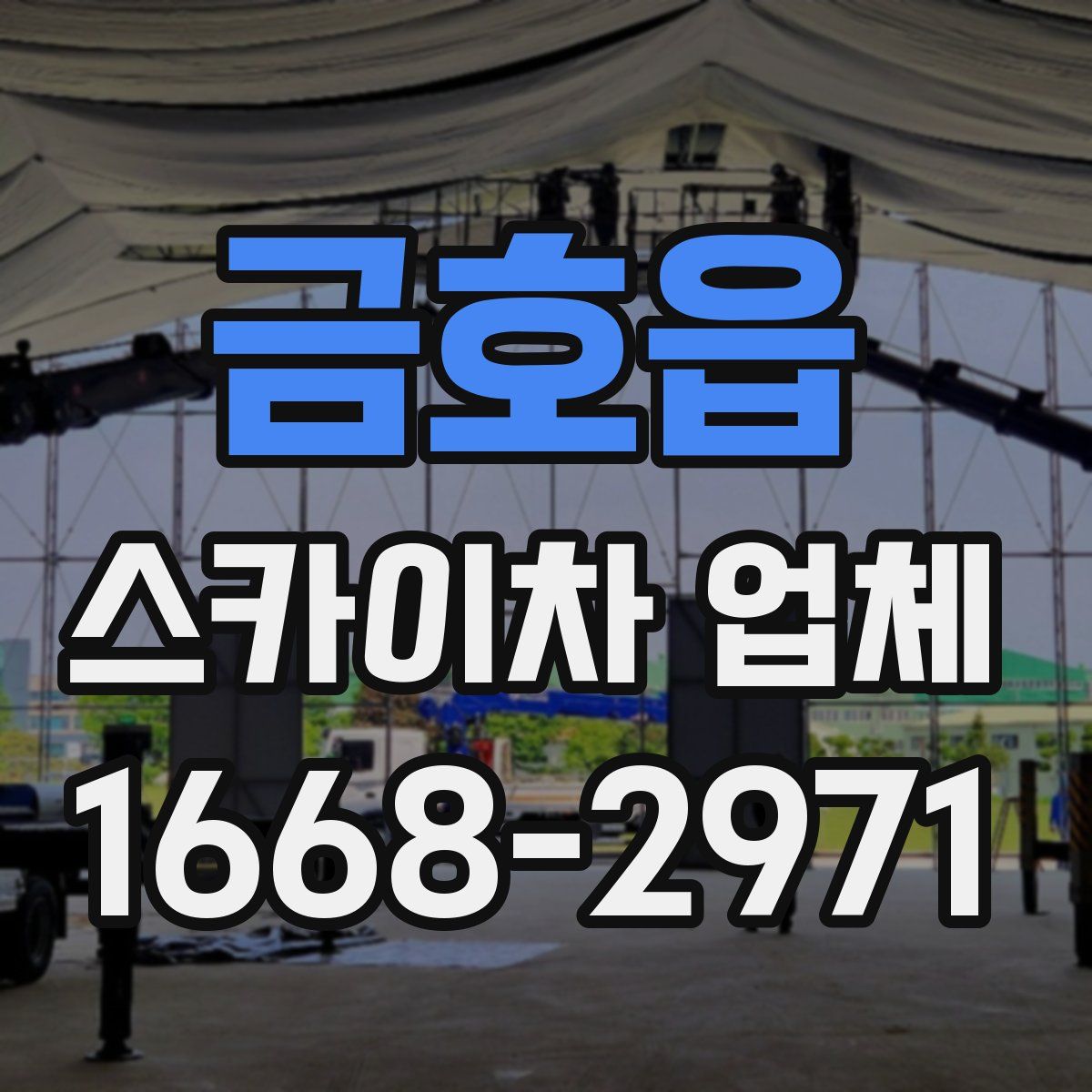 금호읍 스카이차 업체