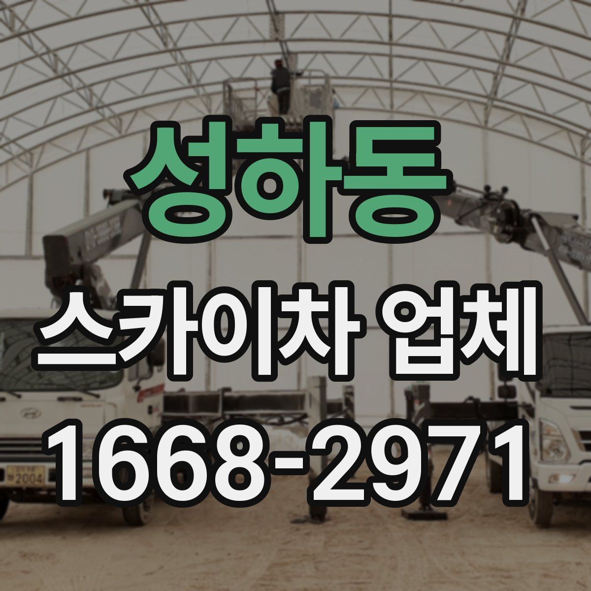 성하동 스카이차 업체