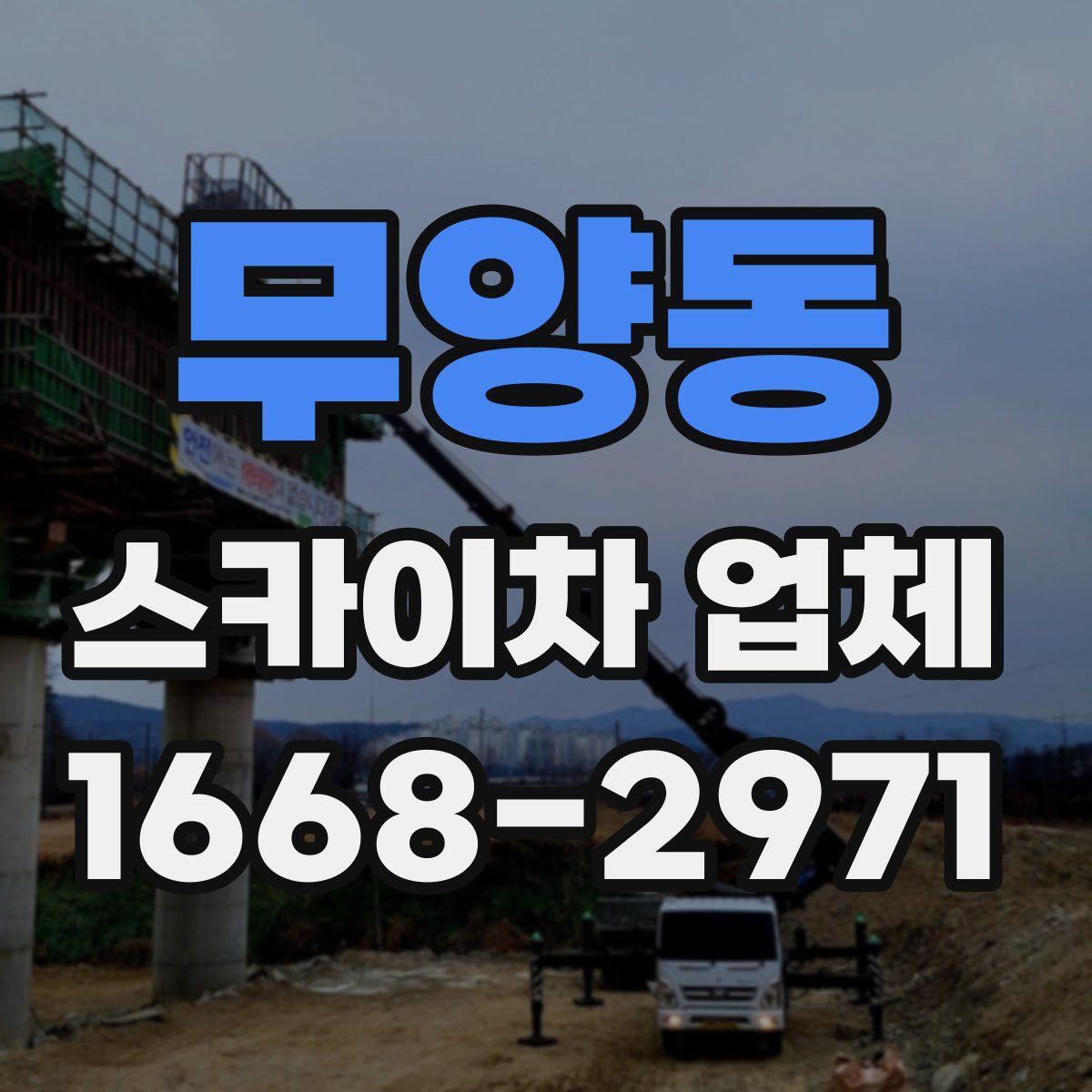 무양동 스카이차 업체