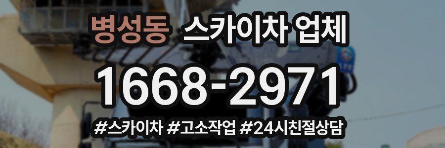 병성동 스카이차 업체