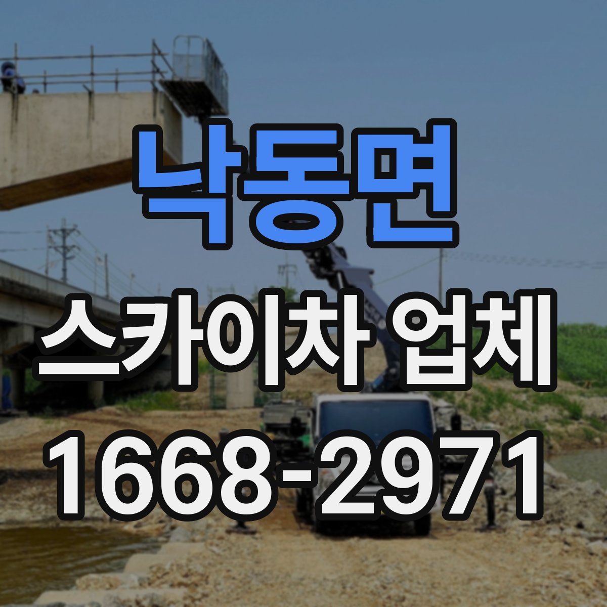 낙동면 스카이차 업체