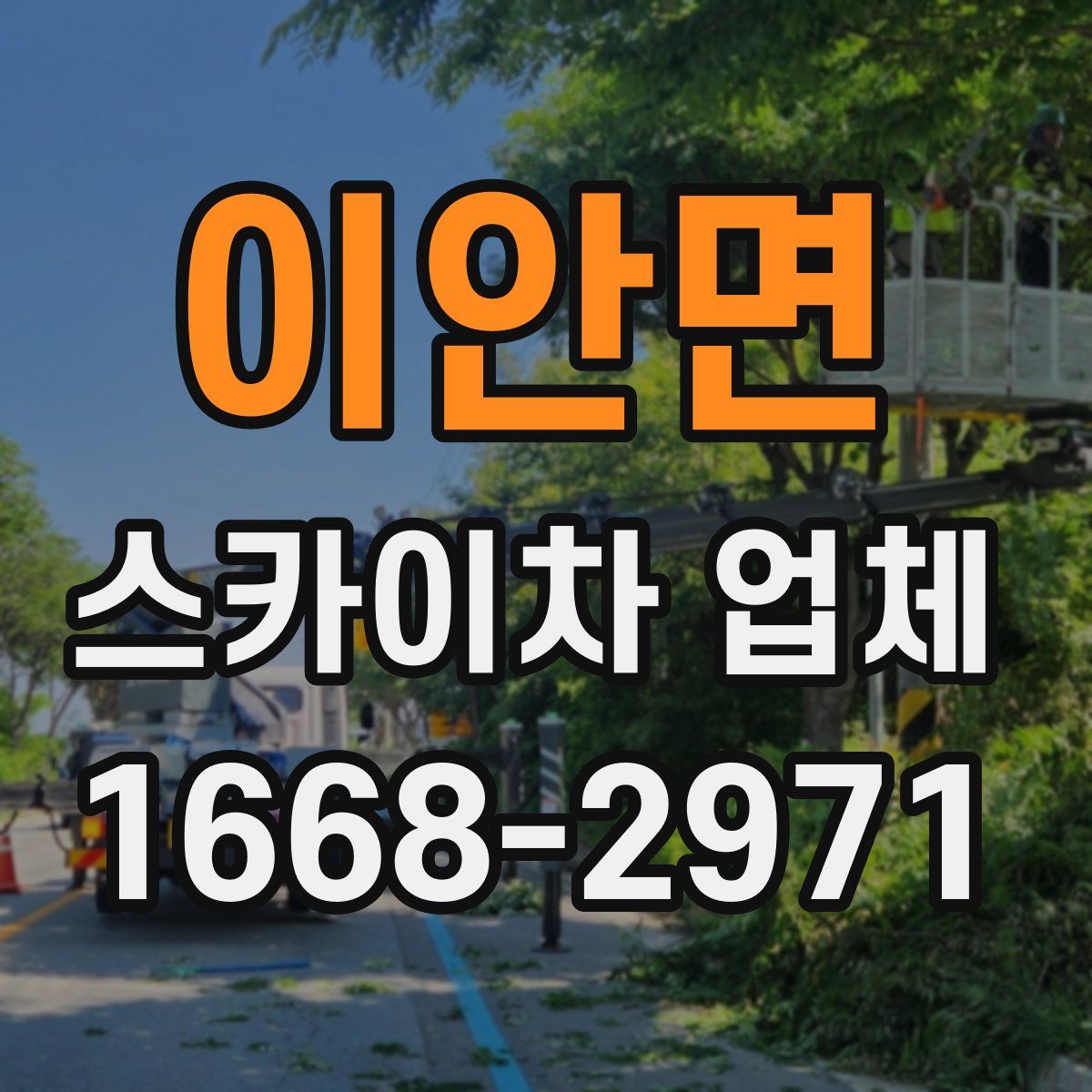 이안면 스카이차 업체