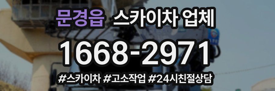 문경읍 스카이차 업체