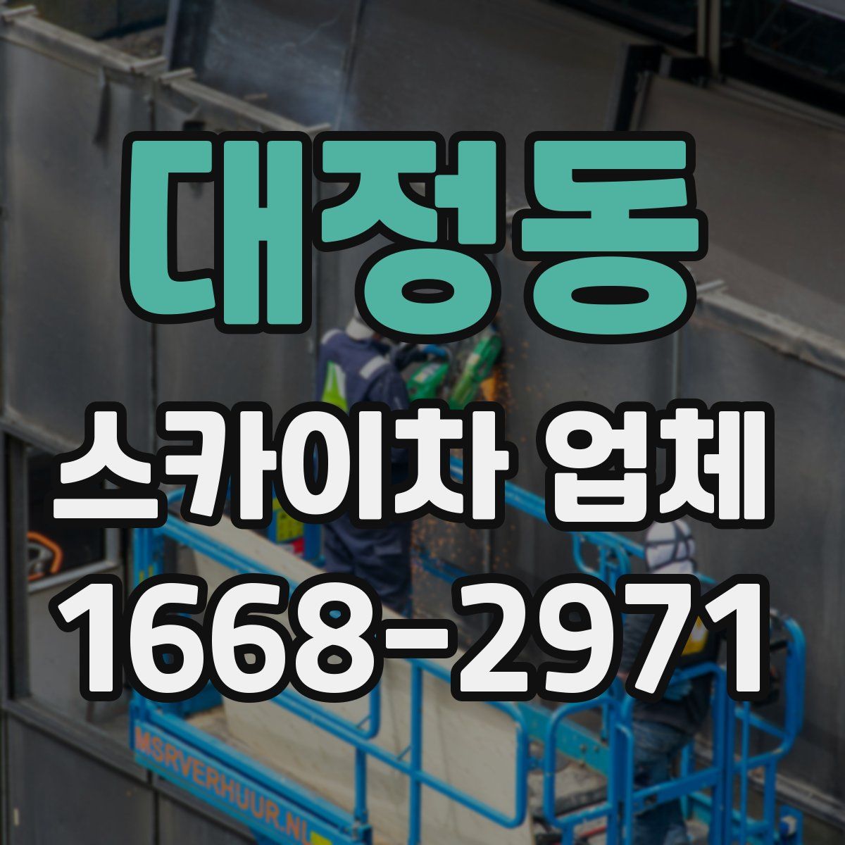 대정동 스카이차 업체