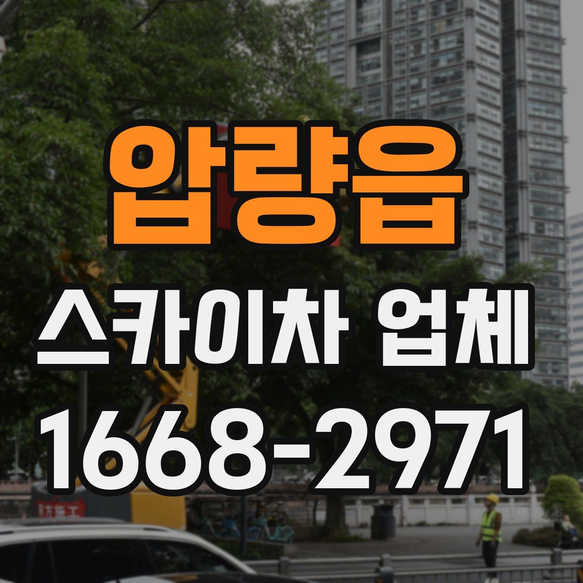 압량읍 스카이차 업체