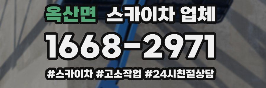 옥산면 스카이차 업체