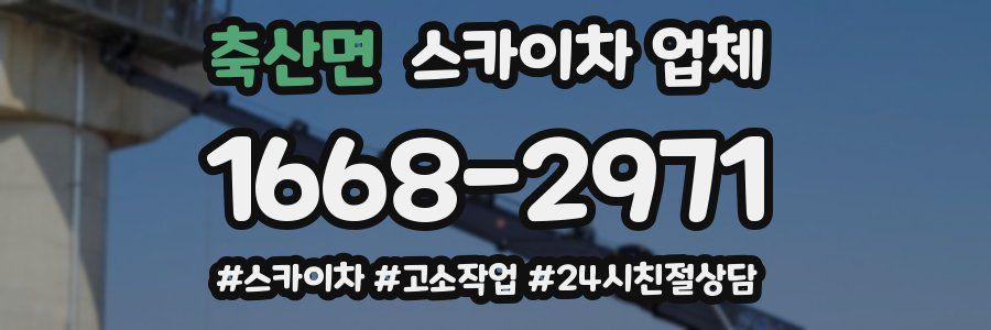 축산면 스카이차 업체
