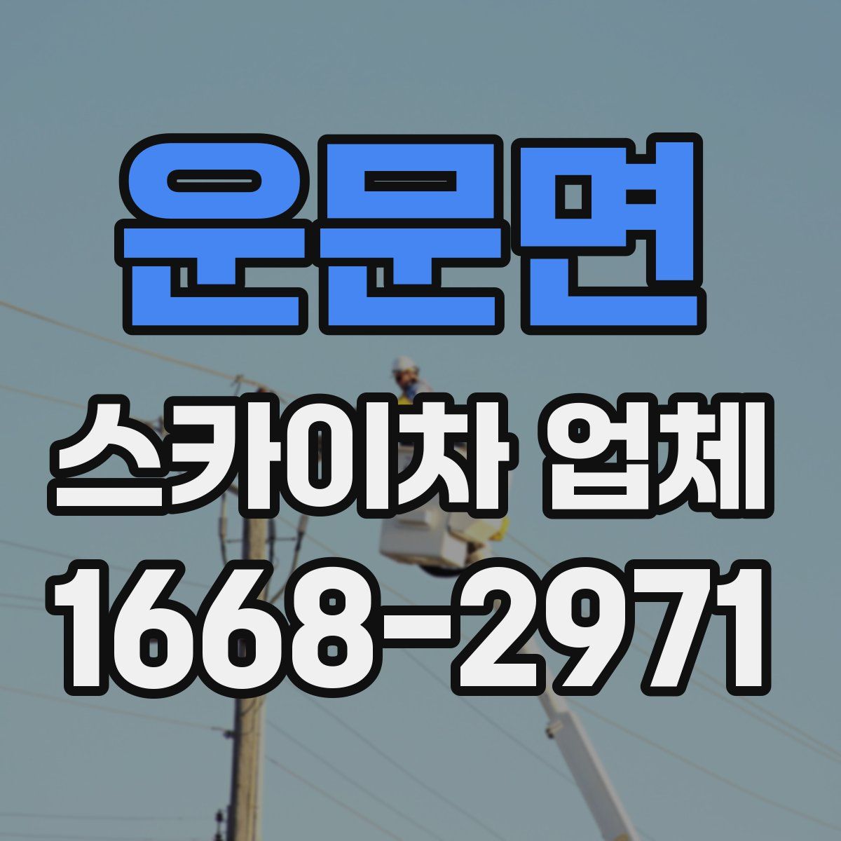 운문면 스카이차 업체