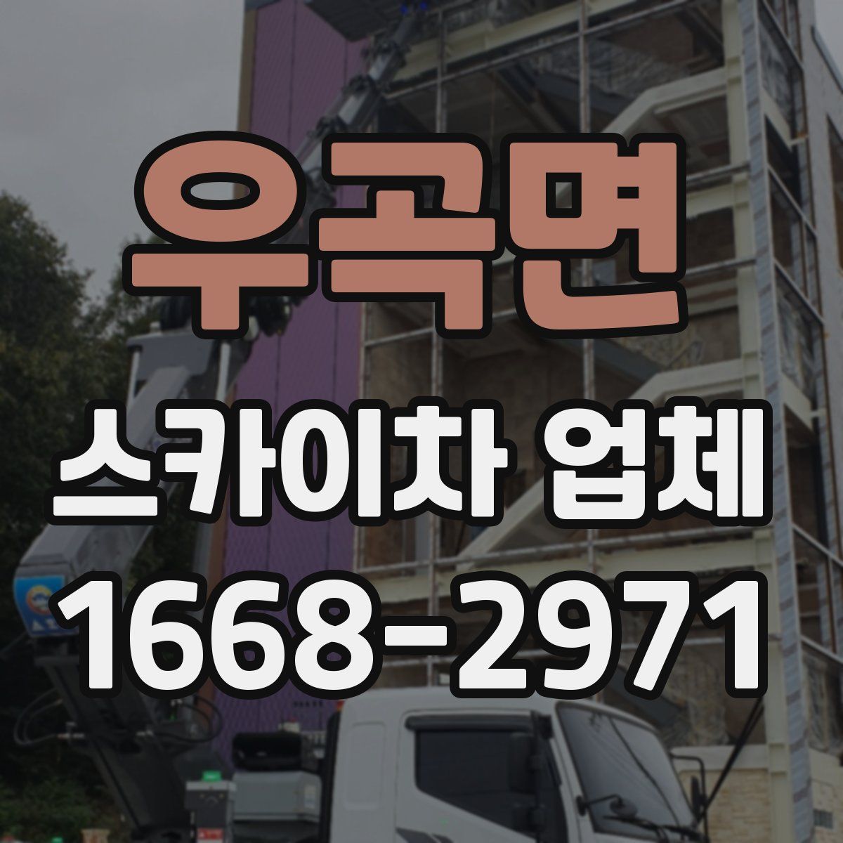 우곡면 스카이차 업체