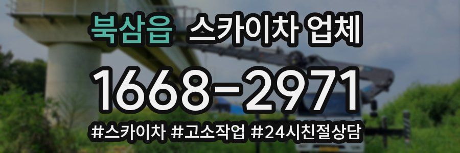 북삼읍 스카이차 업체