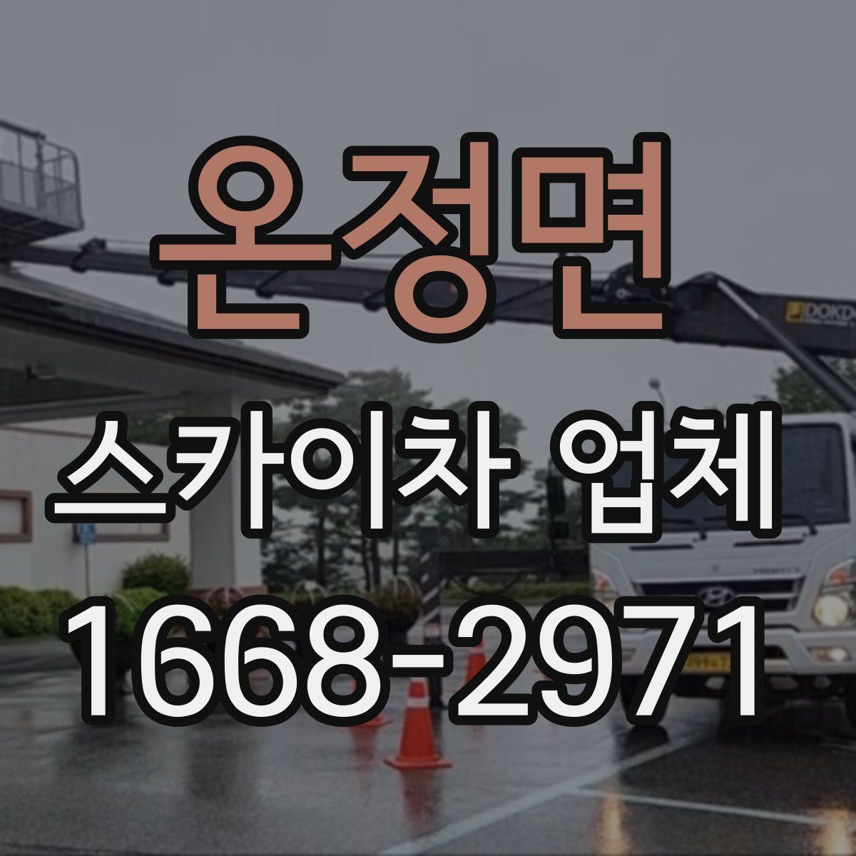 온정면 스카이차 업체