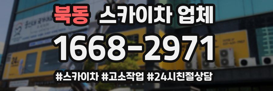 북동 스카이차 업체