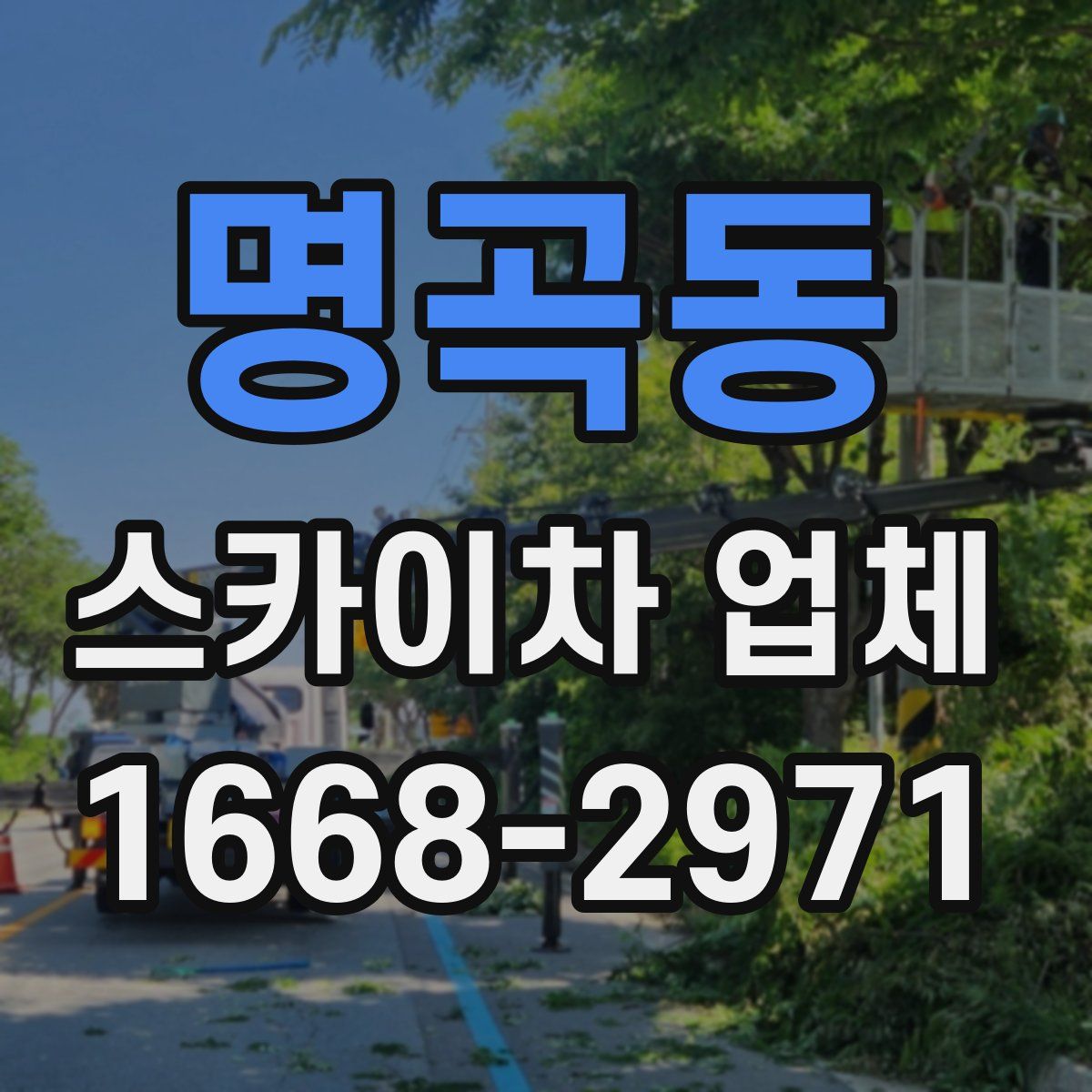 명곡동 스카이차 업체