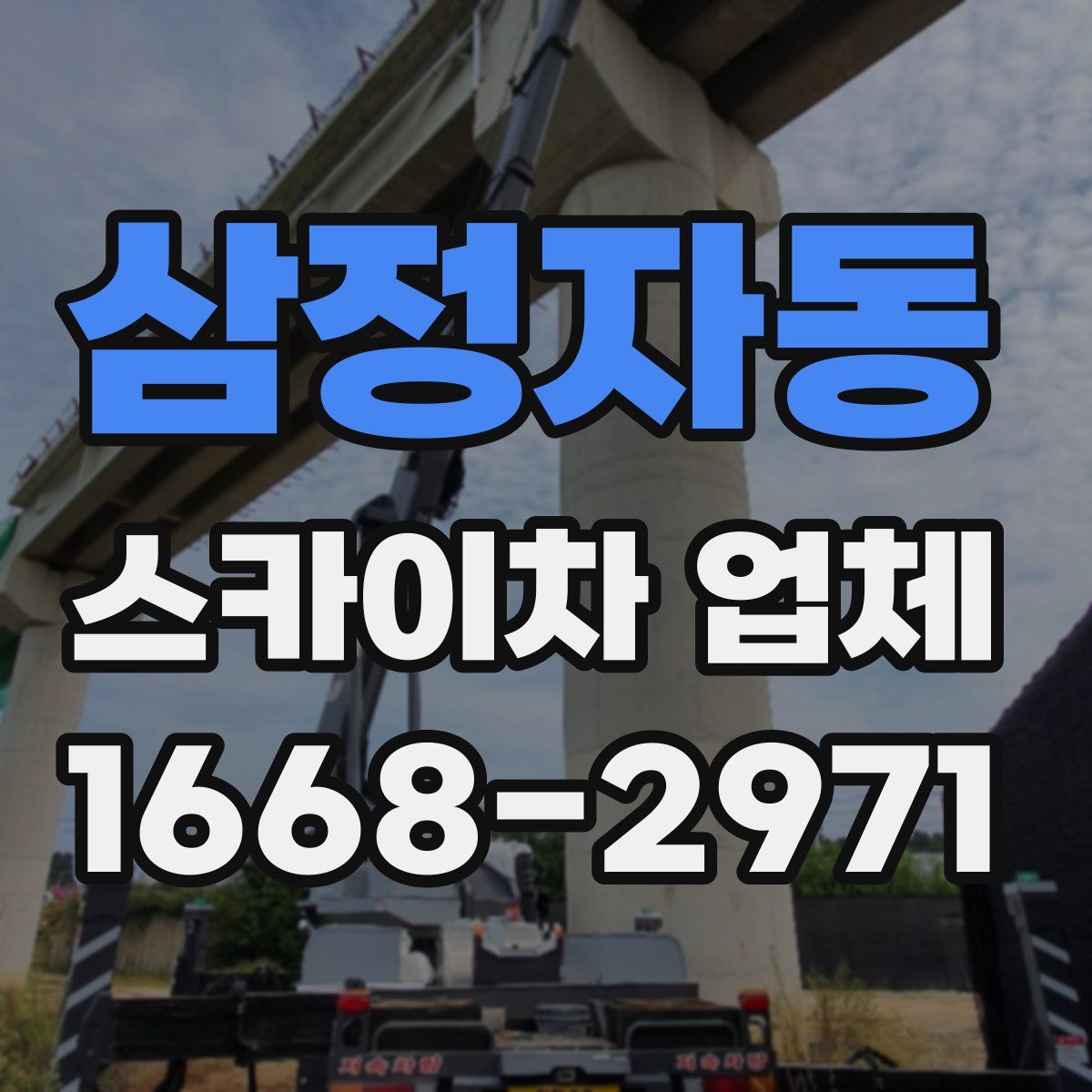삼정자동 스카이차 업체