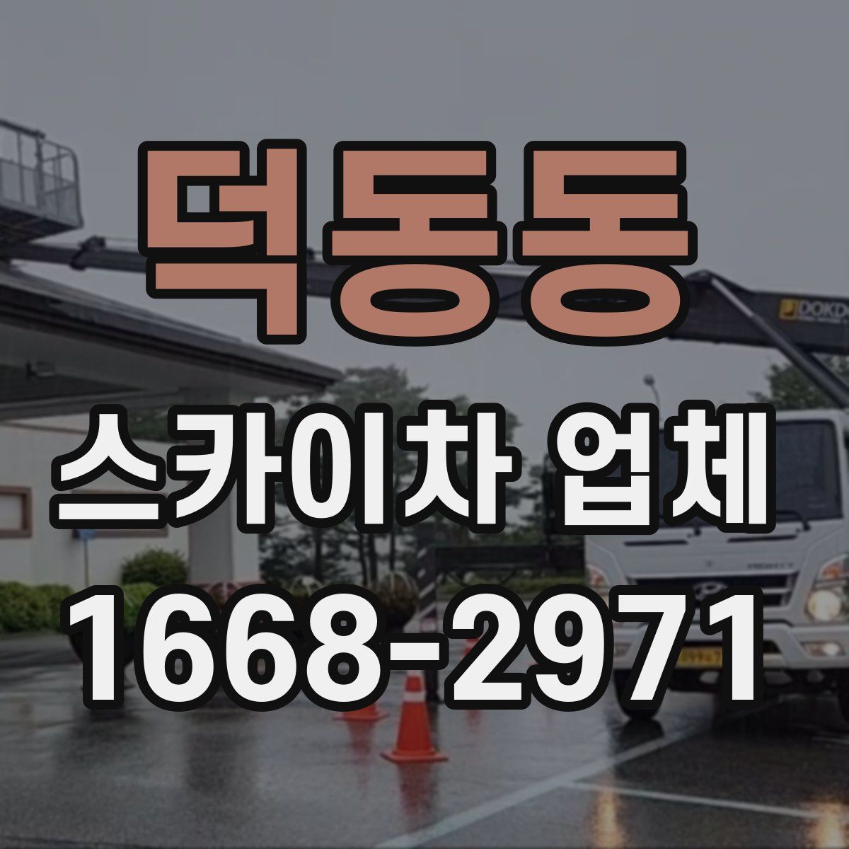 덕동동 스카이차 업체