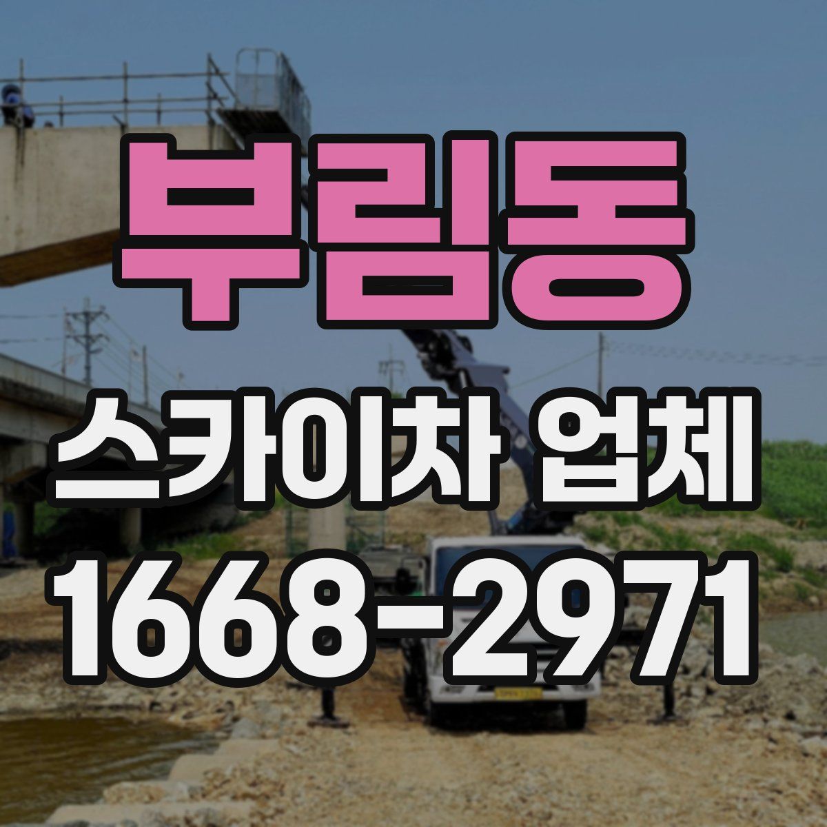 부림동 스카이차 업체