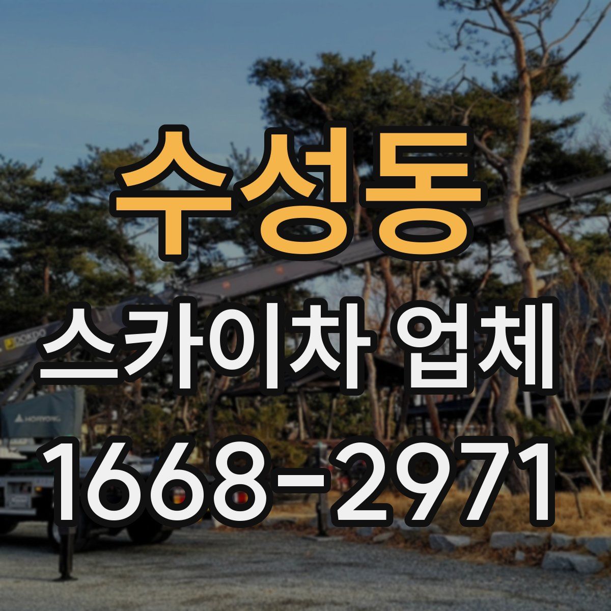수성동 스카이차 업체