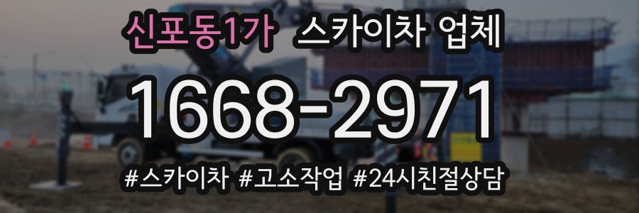 신포동1가 스카이차 업체