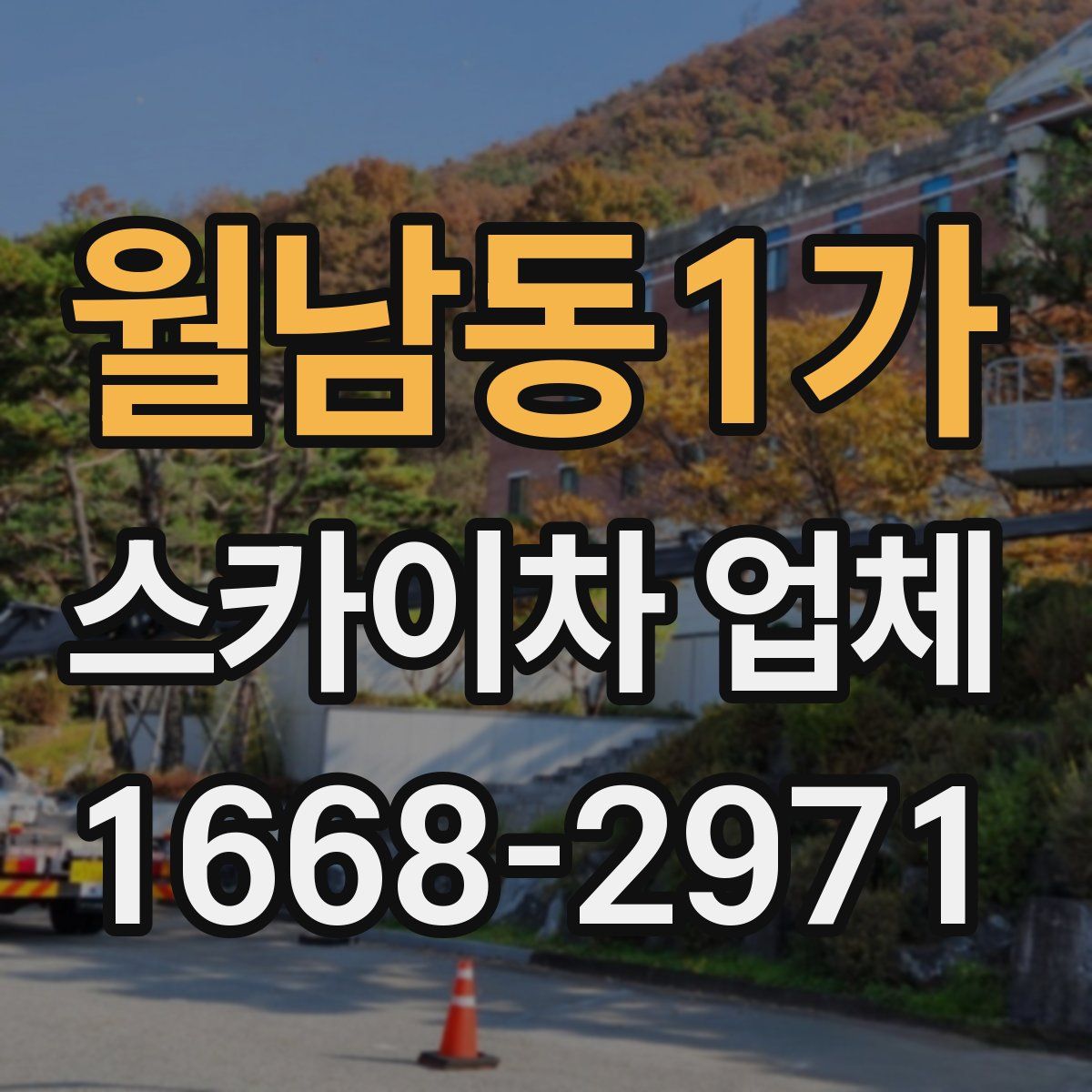 월남동1가 스카이차 업체