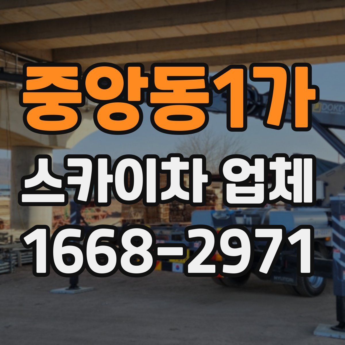 중앙동1가 스카이차 업체