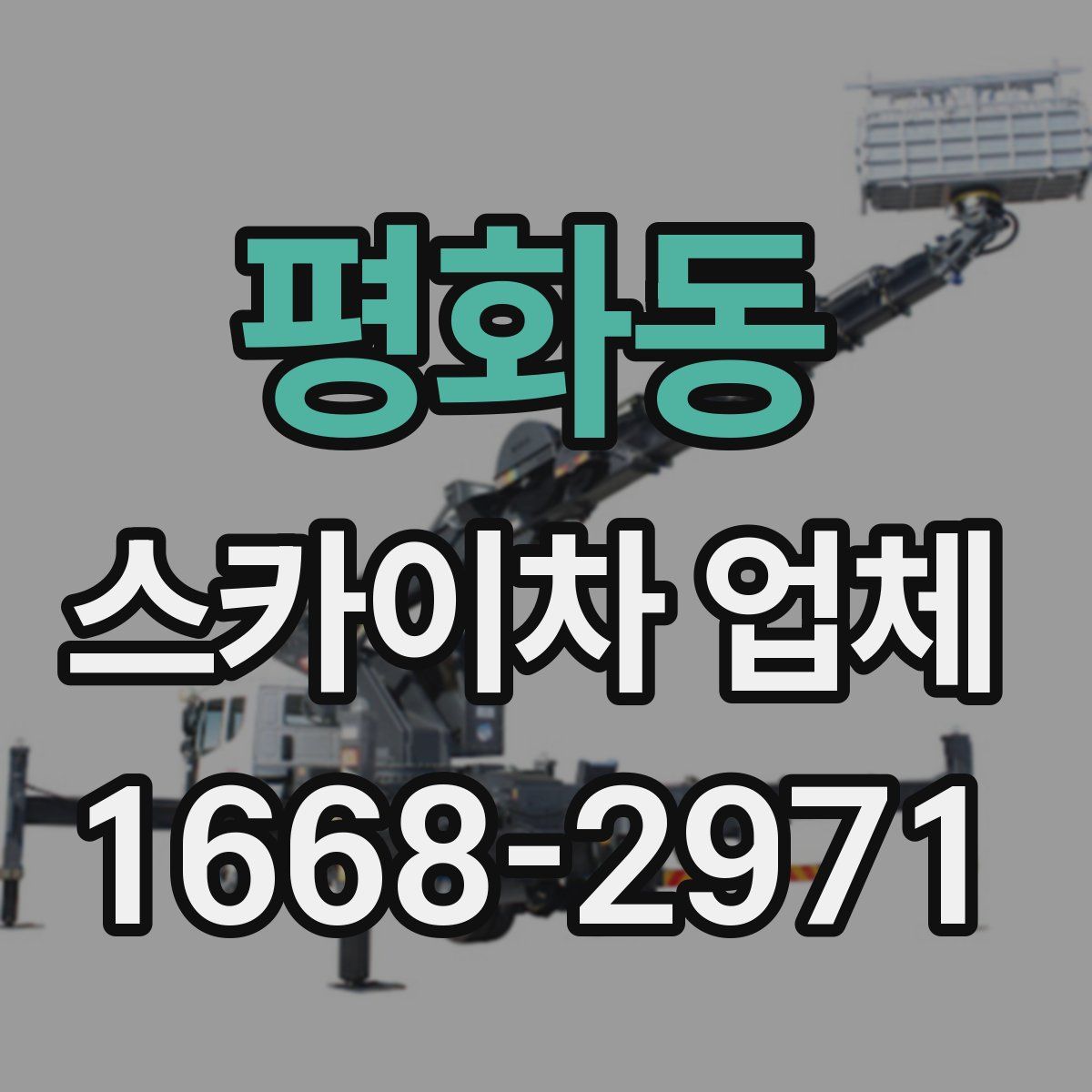 평화동 스카이차 업체