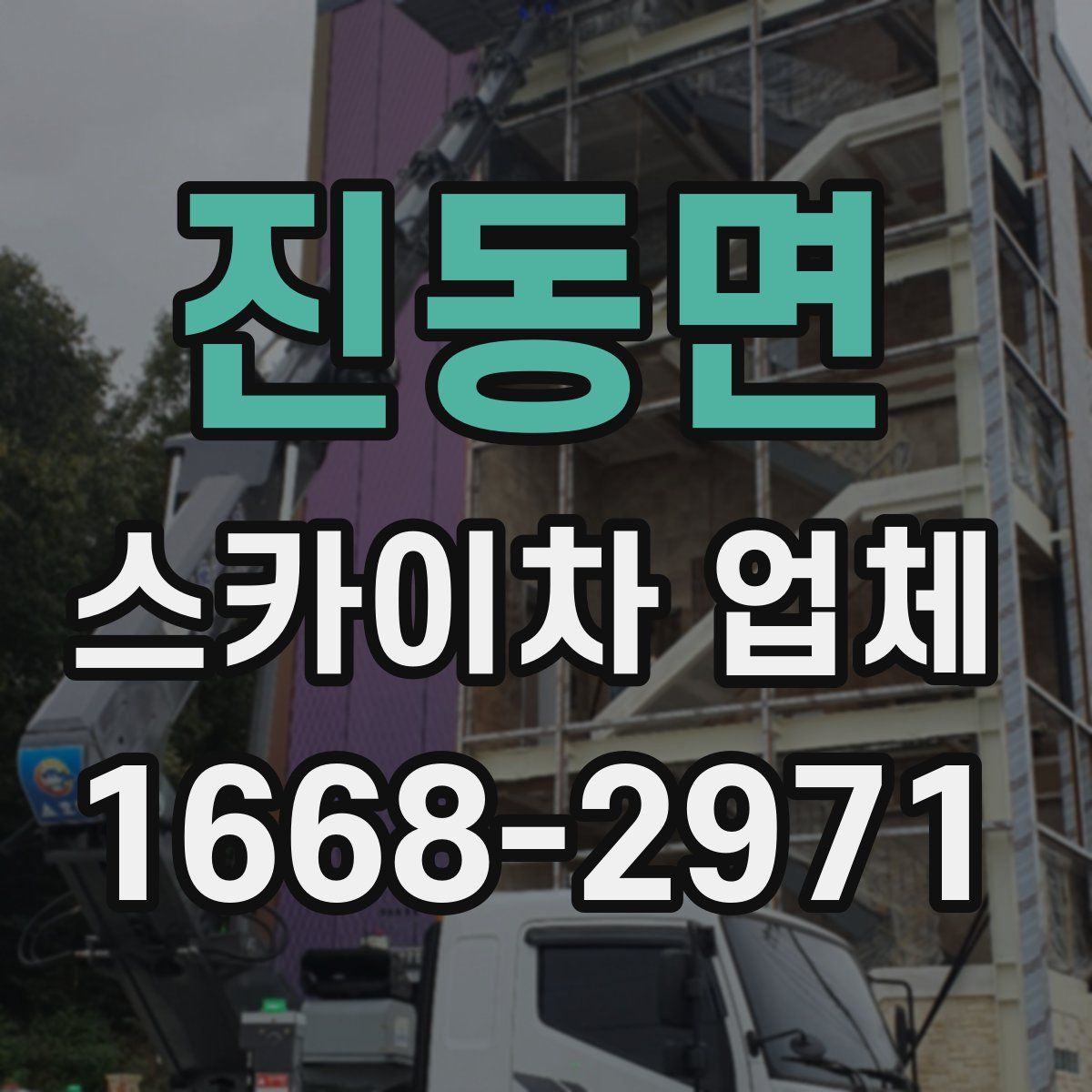 진동면 스카이차 업체