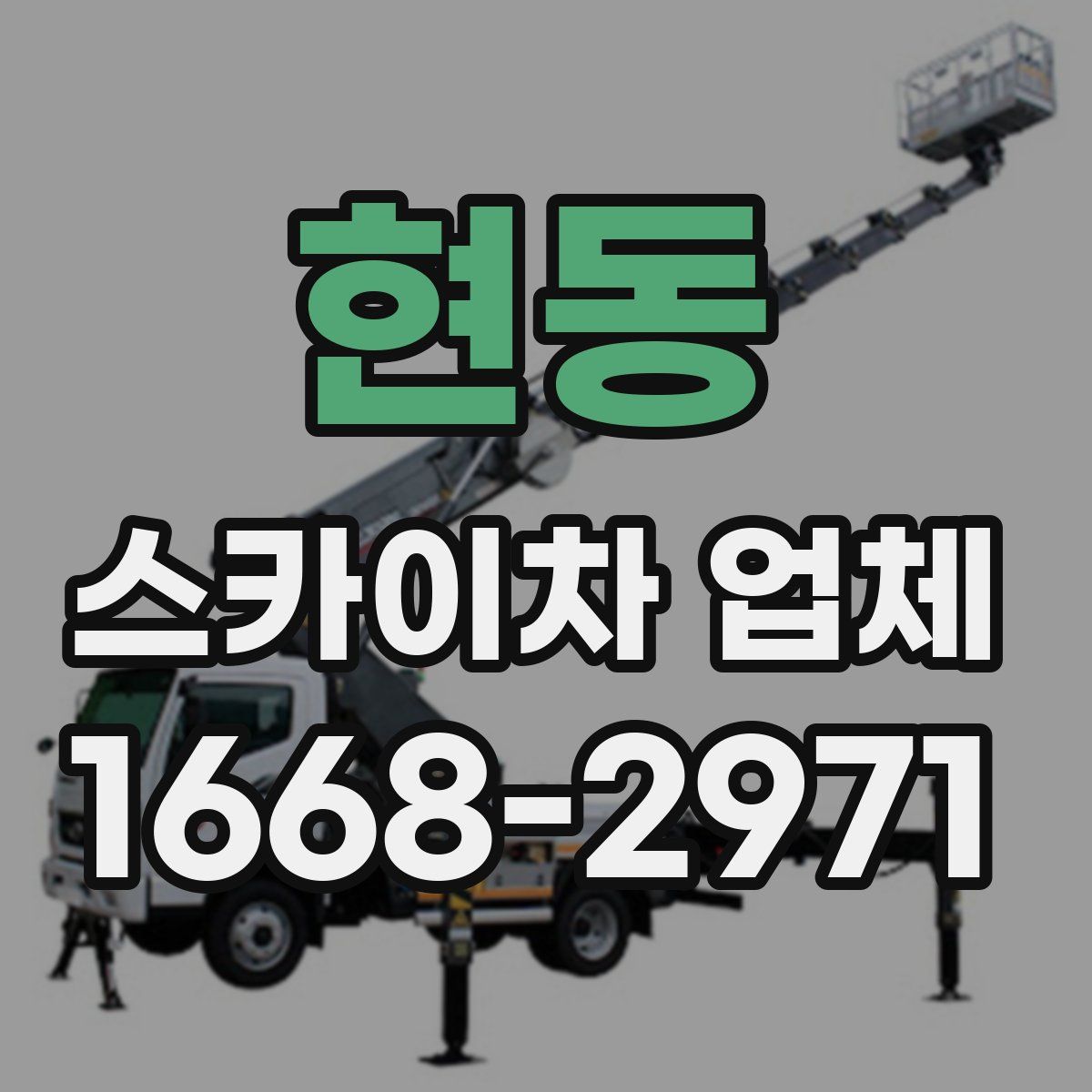 현동 스카이차 업체