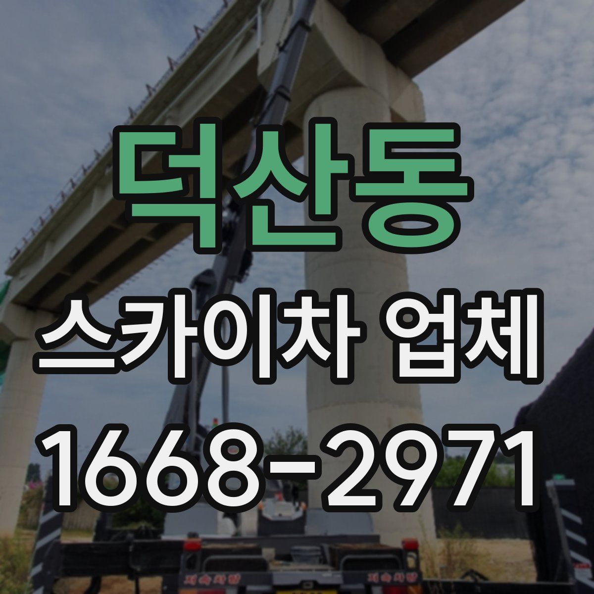 덕산동 스카이차 업체