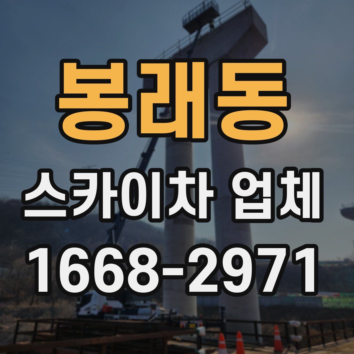 봉래동 스카이차 업체