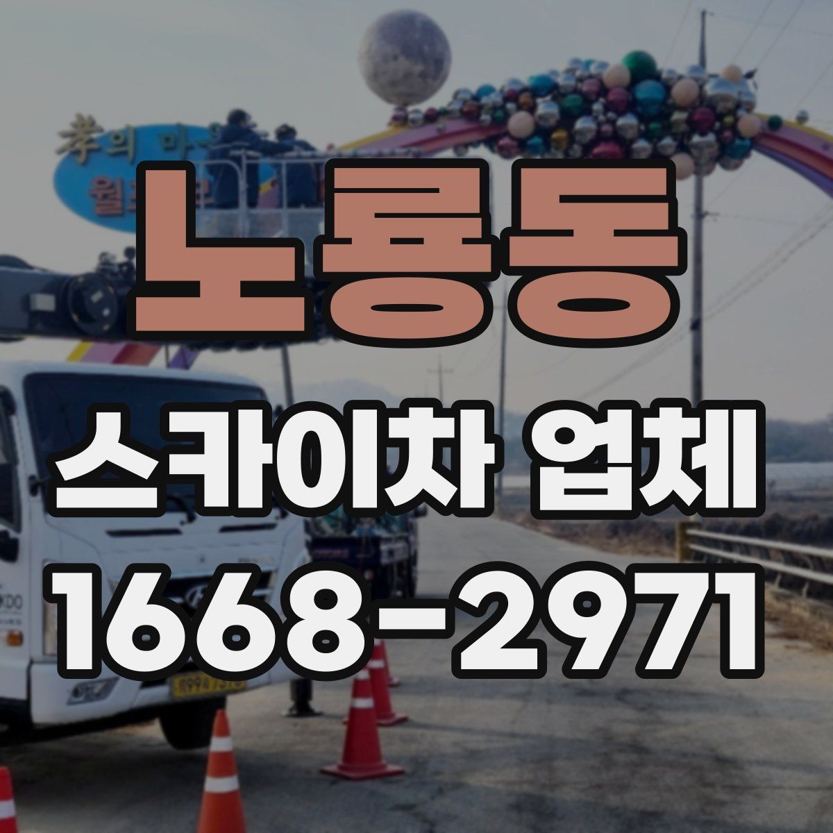노룡동 스카이차 업체