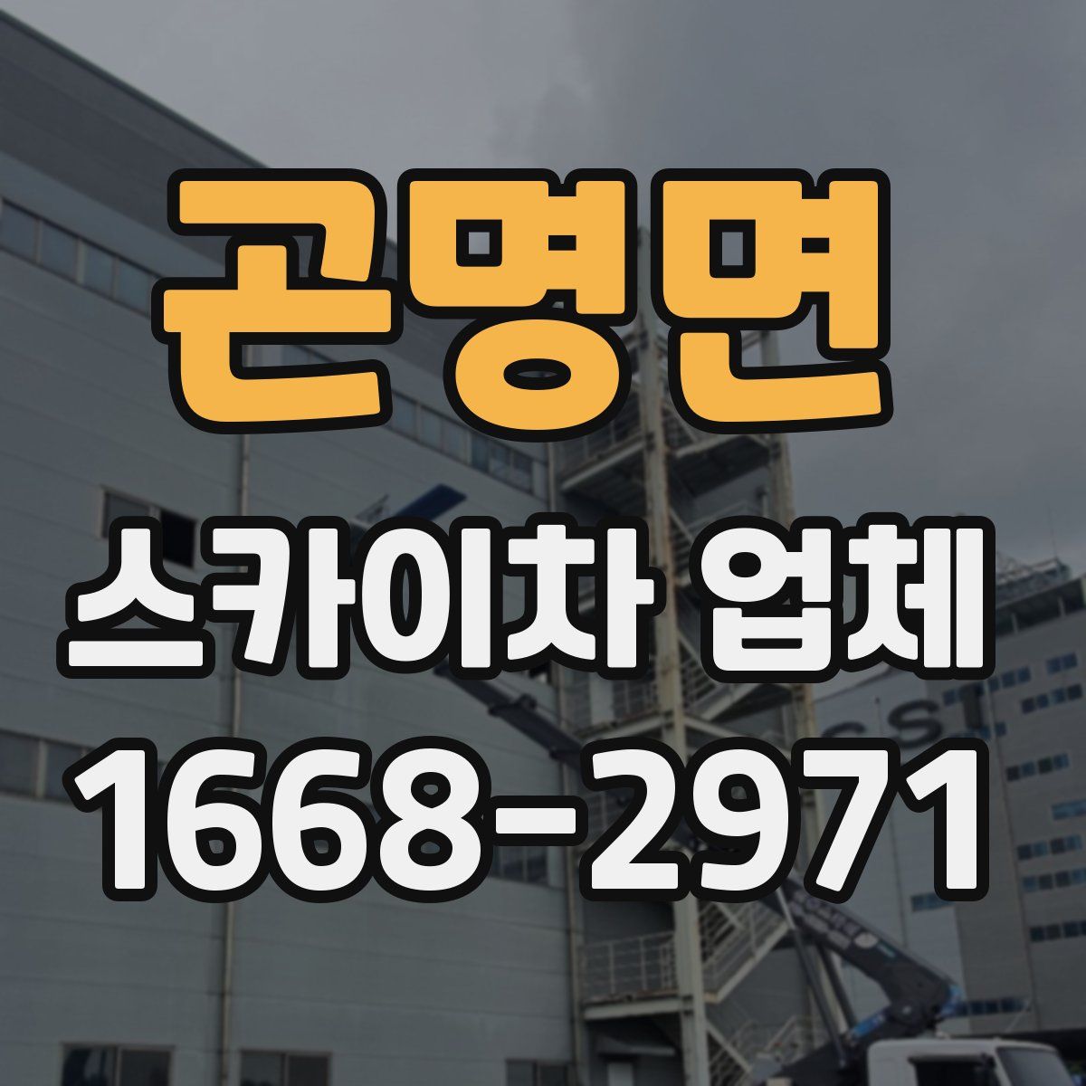 곤명면 스카이차 업체