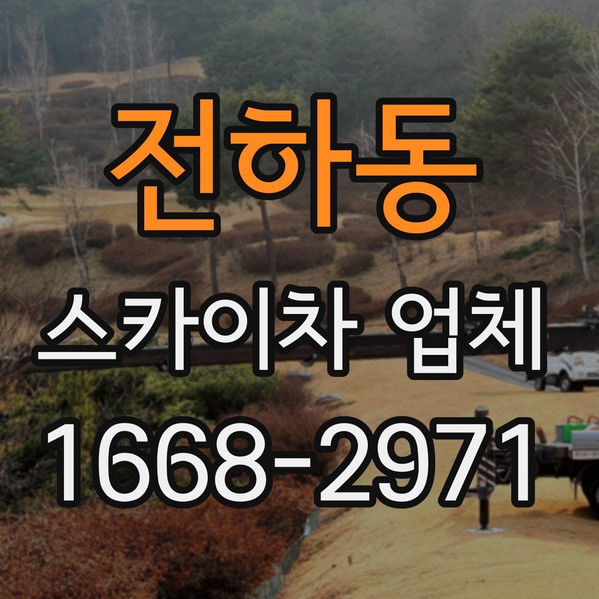 전하동 스카이차 업체