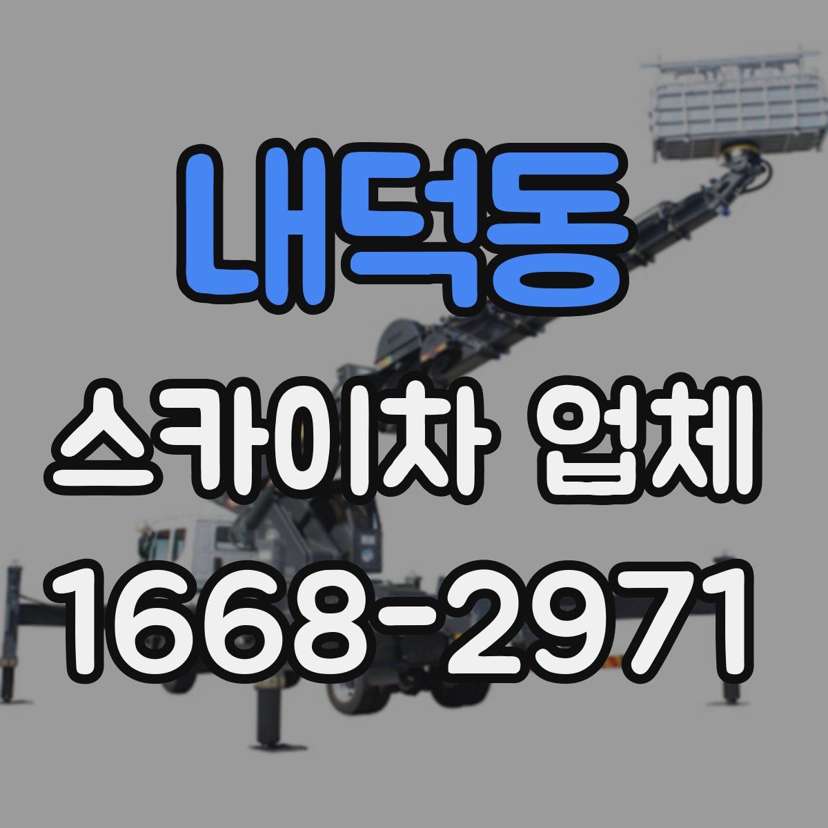 내덕동 스카이차 업체